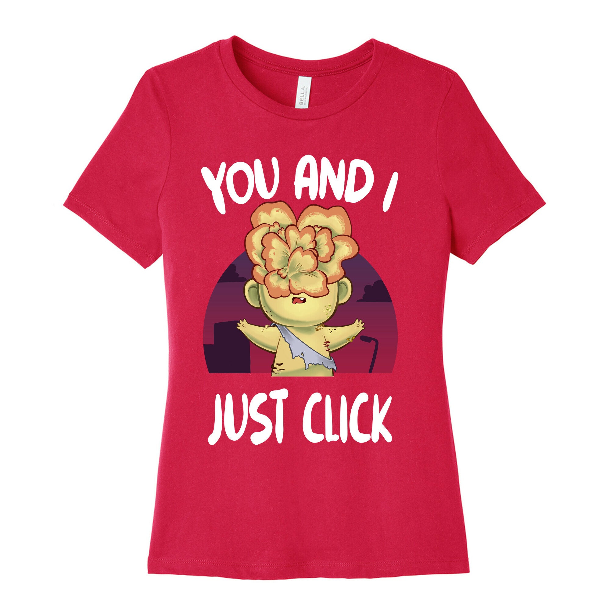 You and I Just Click Women's Cotton Tee